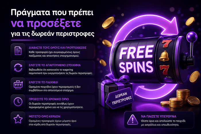 Τα πιο συνηθισμένα λάθη όταν κερδίζετε δωρεάν περιστροφές